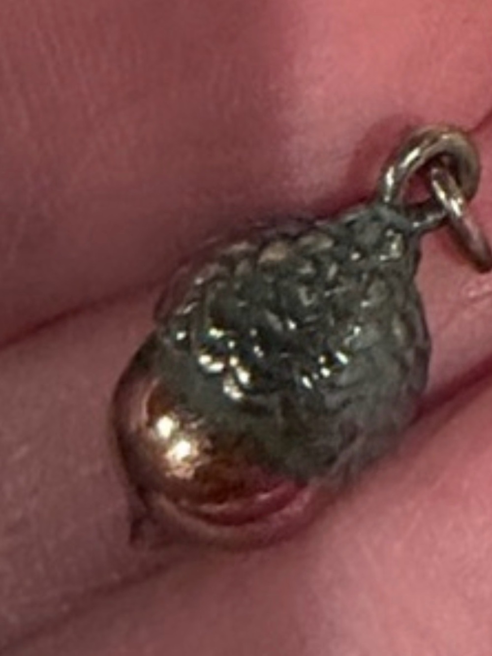 RARE James Avery Retired Vtg Acorn Charm